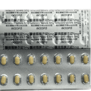 祥勝 – 龘撻國膜衣錠 Tadacord 5mg (28粒/盒) Tadalafil 丁丁藥局台灣官網正品 4
